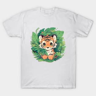 Cute Chibi Tiger Cub T-Shirt